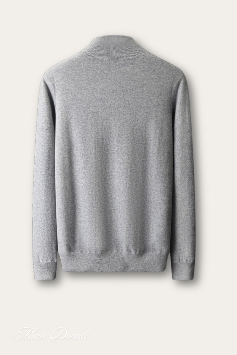 Luxe Warm Cashmere Vest for Men - Rowan-Grey-S-State of Style