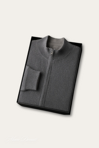 Luxe Warm Cashmere Vest for Men - Rowan-Grey-S-State of Style