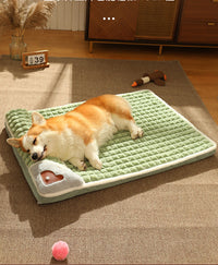 LUXE WINTER DOG MAT - WARM FLEECE SOFA FOR SMALL AND MEDIUM DOGS-Chocolate-State of Style
