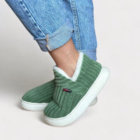 Luxe Winter Slippers - Elise-Green-36-37-State of Style