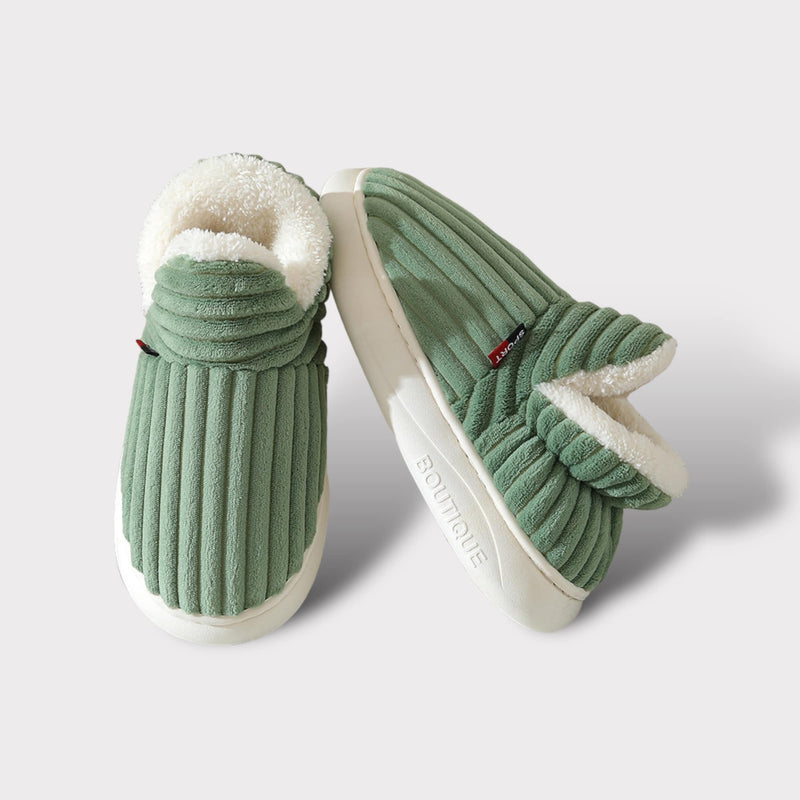 Luxe Winter Slippers - Elise-Green-36-37-State of Style