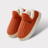 Luxe Winter Slippers - Elise-Orange-36-37-State of Style
