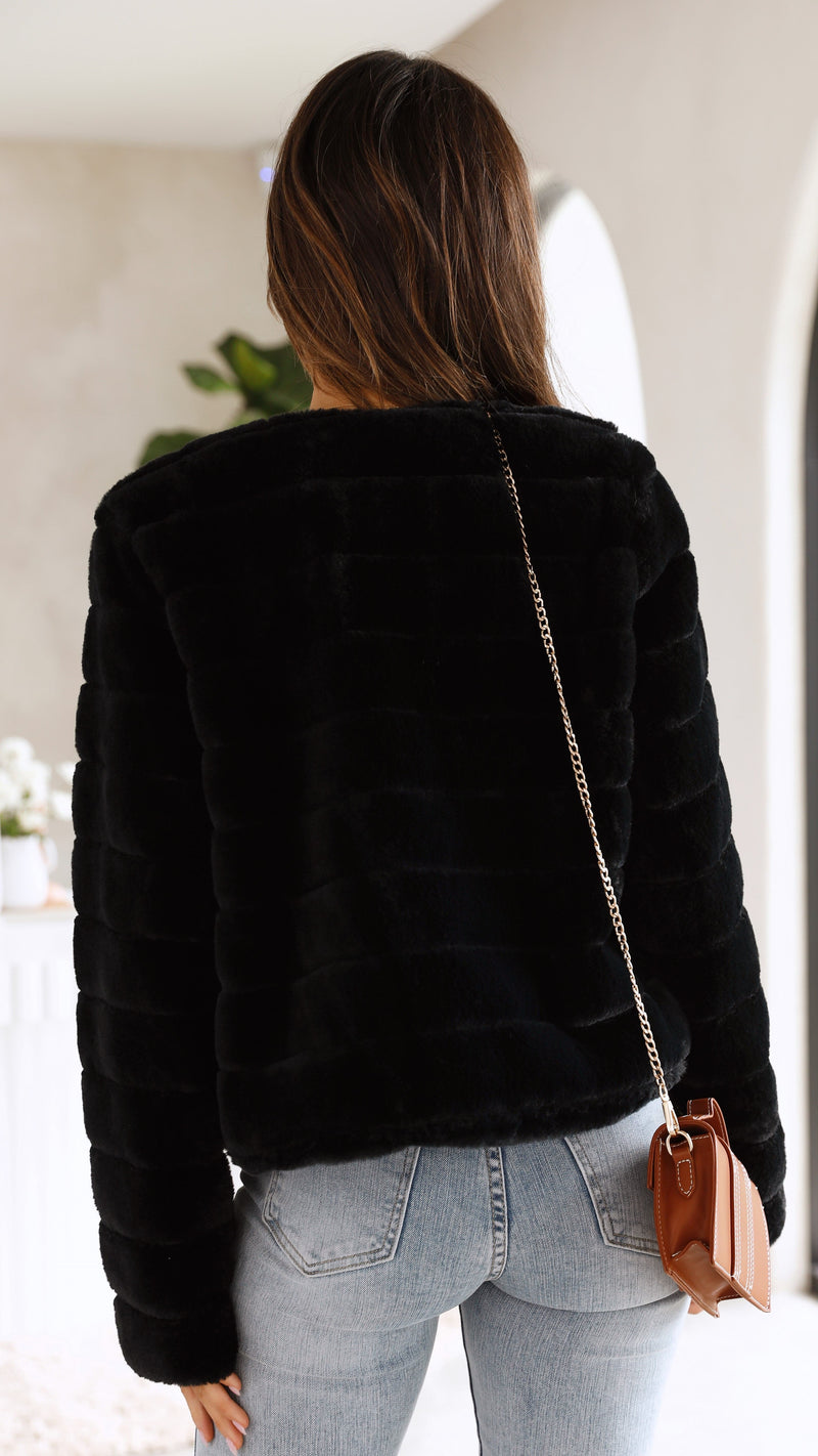 Luxe Women's Crop Jacket - Veloura-White-XS-State of Style