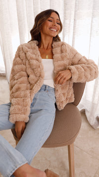 Luxe Women's Crop Jacket - Veloura-White-XS-State of Style