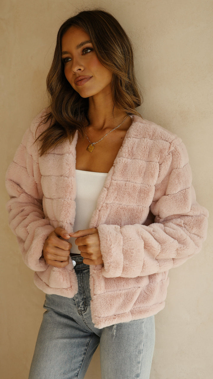 Luxe Women's Crop Jacket - Veloura-White-XS-State of Style