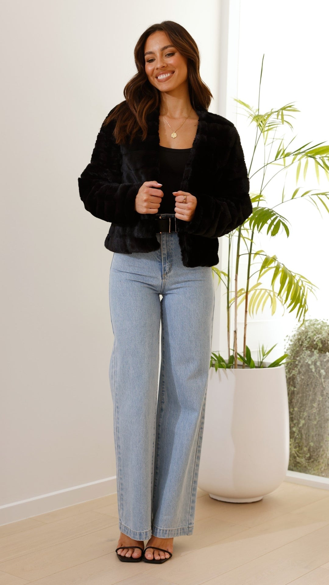 Luxe Women's Crop Jacket - Veloura-White-XS-State of Style