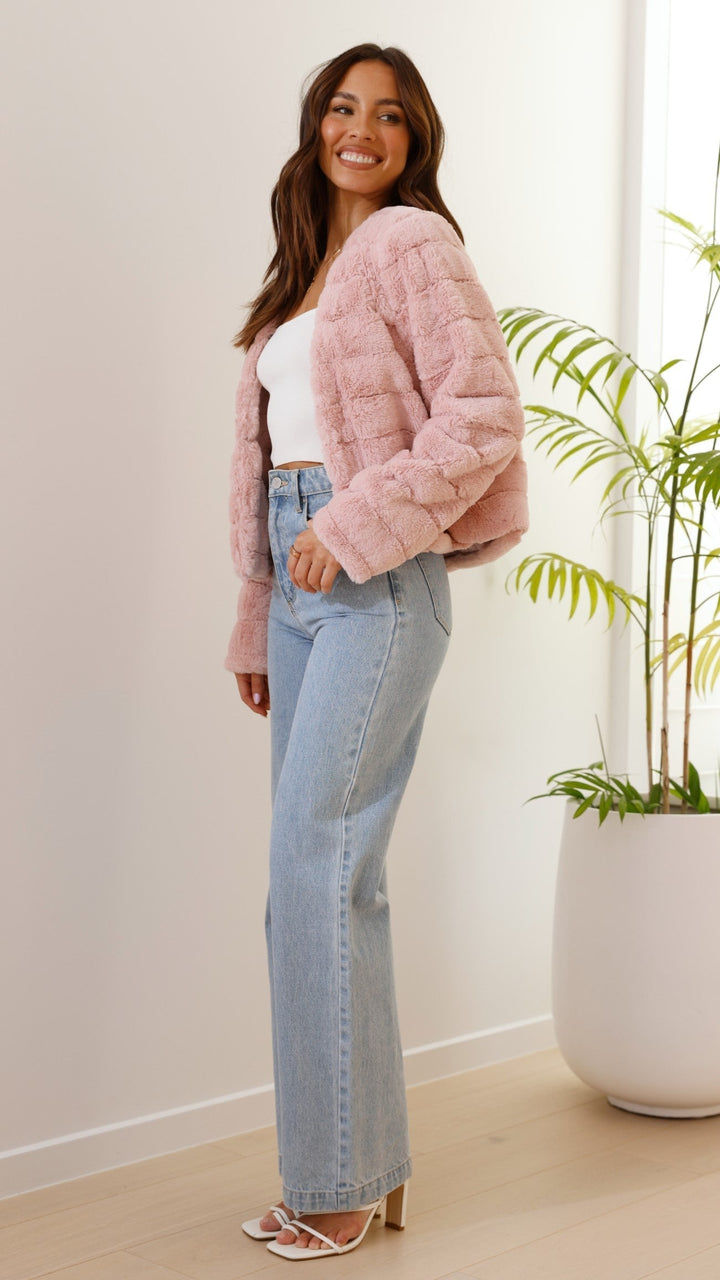 Luxe Women's Crop Jacket - Veloura-White-XS-State of Style