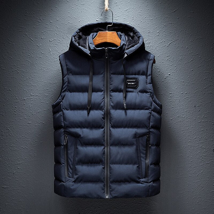 Luxurious Autumn Bodywarmer - Valdemar-Blue-XS-State of Style