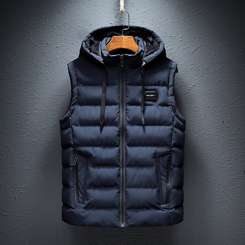 Luxurious Autumn Vest - Valdemar-Blue-XS-State of Style