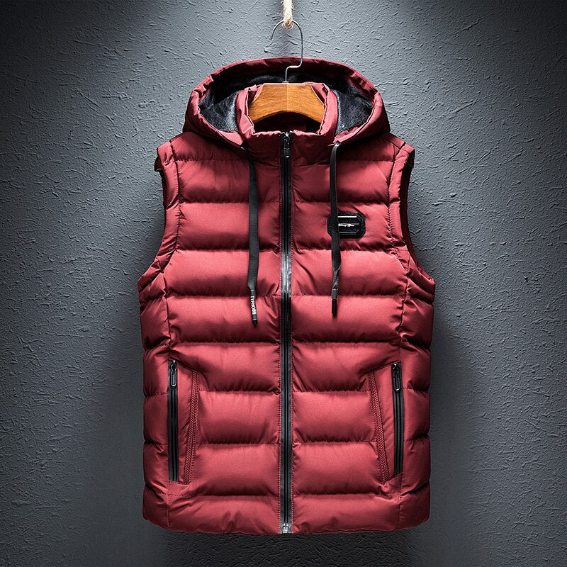 Luxurious Autumn Vest - Valdemar-Red-XS-State of Style