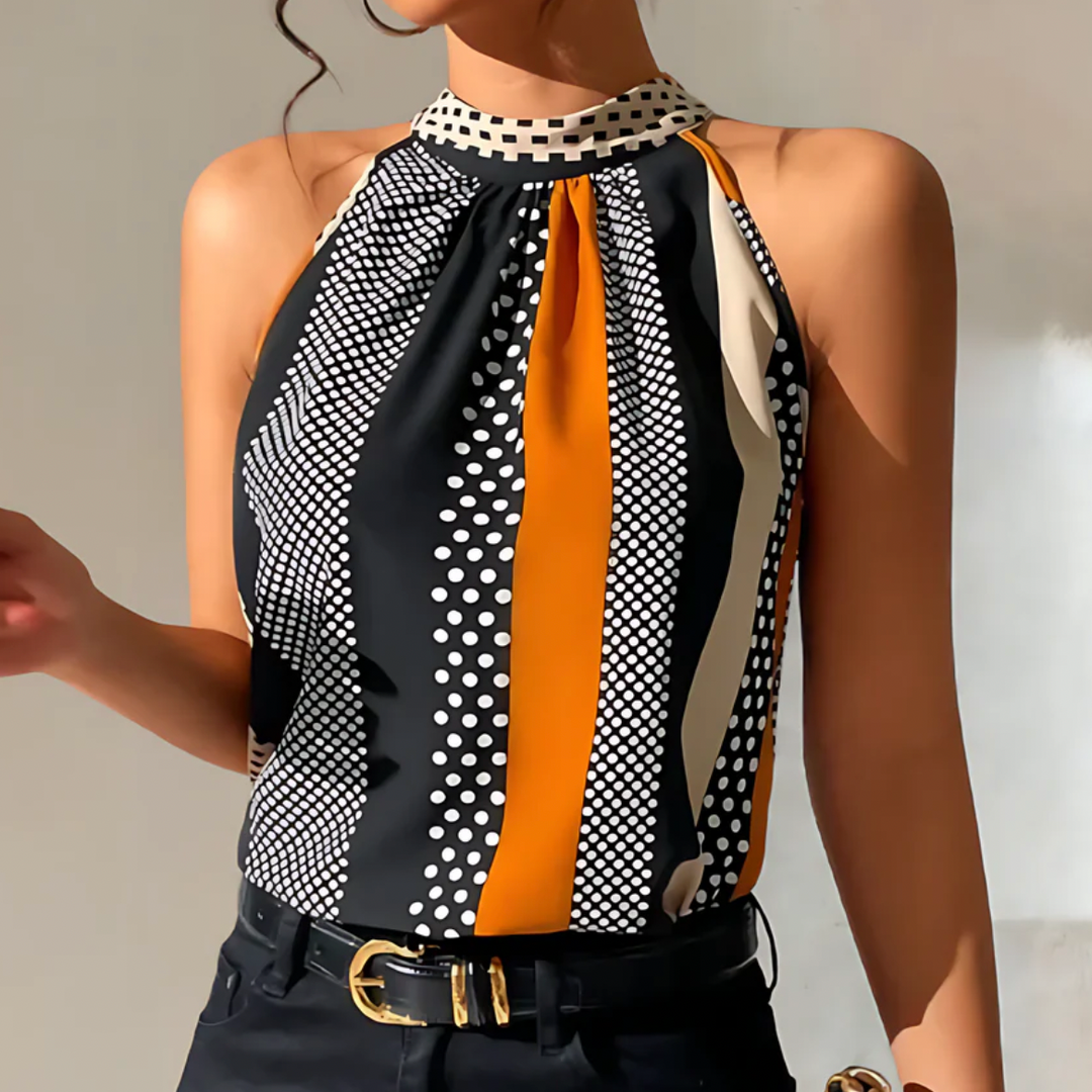 Luxurious Ladies Top with Trendy Design - Celeste-S-State of Style
