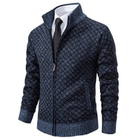 Luxurious Men's Knitted Jumper - Oliver-Blue-XS-State of Style