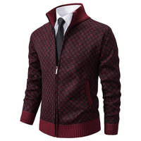Luxurious Men's Knitted Jumper - Oliver-Burgundy-XS-State of Style