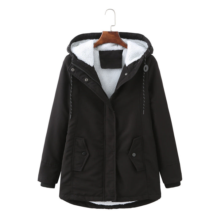 Luxurious Women's Winter Coat – Aurora-Black-S-State of Style