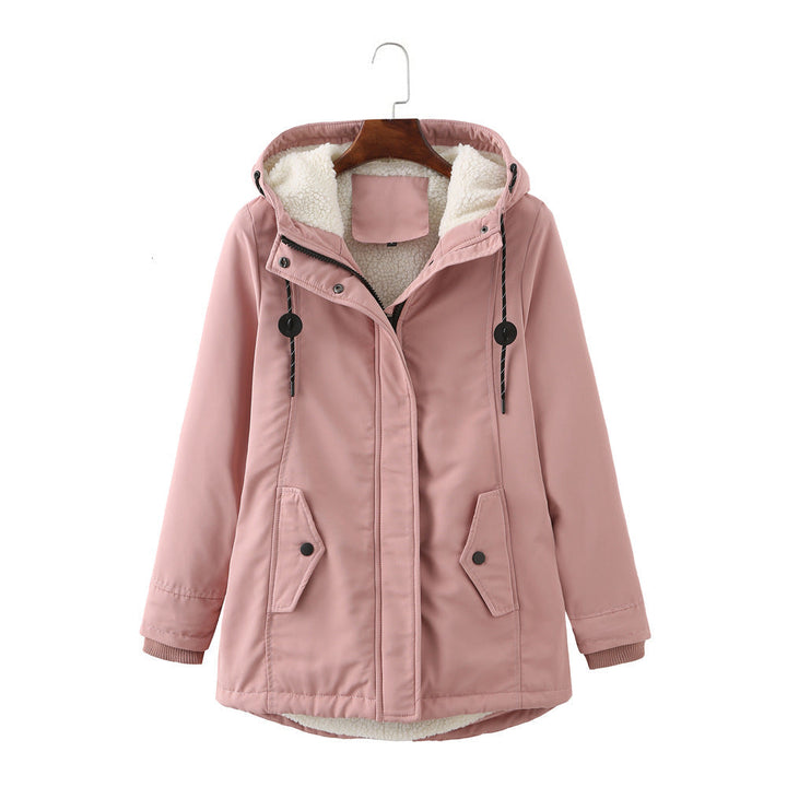 Luxurious Women's Winter Coat – Aurora-Pink-S-State of Style