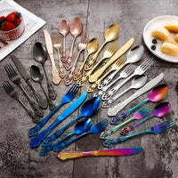 Luxury 24-Piece Cutlery Set - RoyalCutlery-Gold-State of Style