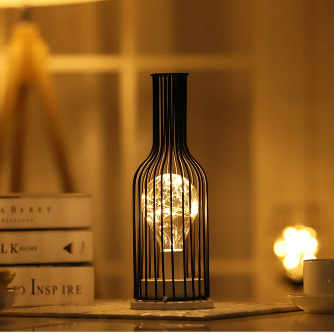 Luxury Adjustable Table Lamp - EleganceGlow-Wine Bottle-State of Style