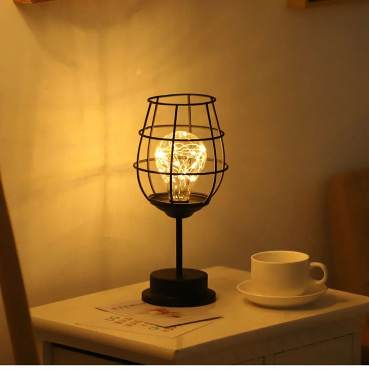 Luxury Adjustable Table Lamp - EleganceGlow-Wine Glass-State of Style