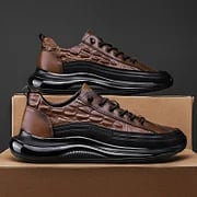 Luxury Air Cushion Men's Sneakers - Mason-6-Brown-State of Style