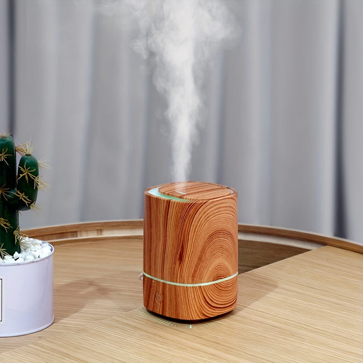 Luxury Aromatherapy Diffuser & Humidifier - ZenAir-Orange Wood Grain-State of Style