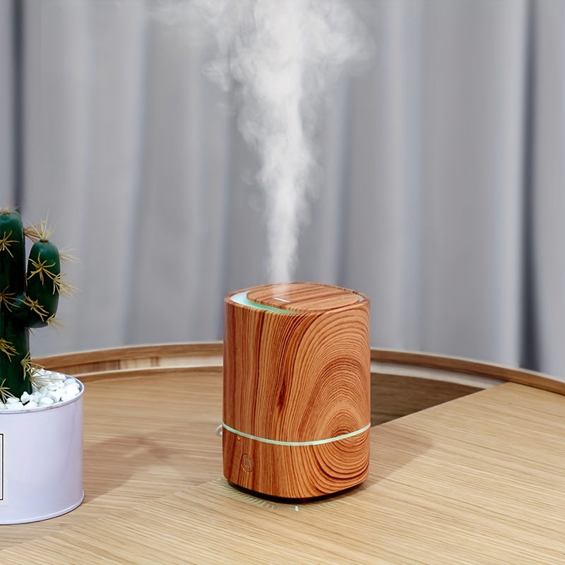 Luxury Aromatherapy Diffuser & Humidifier - ZenAir-Orange Wood Grain-State of Style