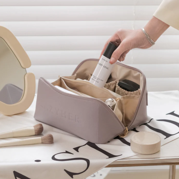 Luxury Beauty Case - BelleVault-Purple-State of Style