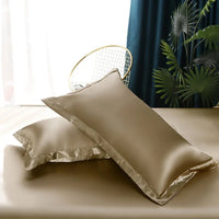 Luxury Bedding Set - SilkEssence-Moonlight blue-90 x 200.00 cm-State of Style