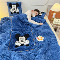 Luxury Cartoon Blanket and Cushion Set - Nomi-Single (105x145cm)-Stitch-State of Style