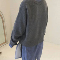 Luxury Cashmere Vest with Button Details - Aurora-Brown-S-State of Style