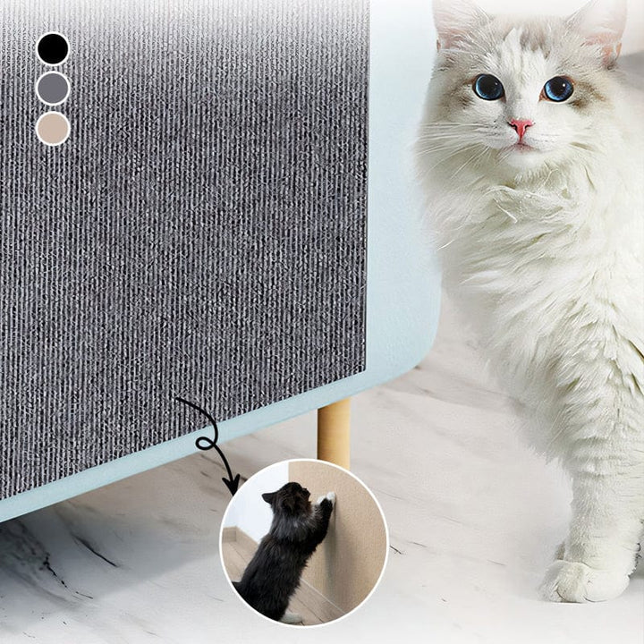 Luxury Cat Scratching Post for Happy Cats - ScratchHaven-15 x 35 cm-Khaki-State of Style