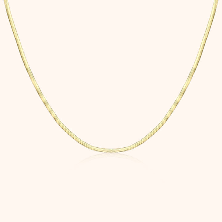 Luxury Flat Necklace - Elvira-Gold-State of Style