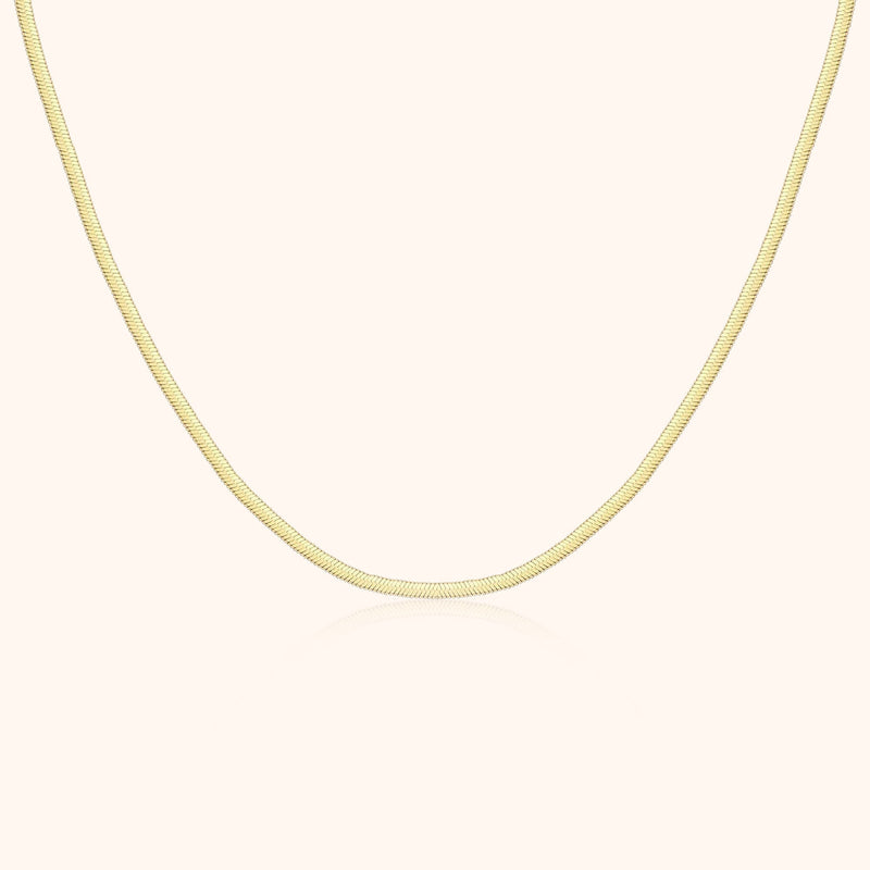 Luxury Flat Necklace - Elvira-Gold-State of Style