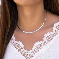 Luxury Flat Necklace - Elvira-Gold-State of Style