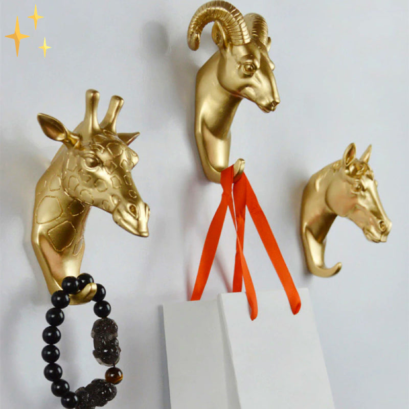 Luxury Gold Animal Storage Hangers - GoldenPaws-Stag-State of Style