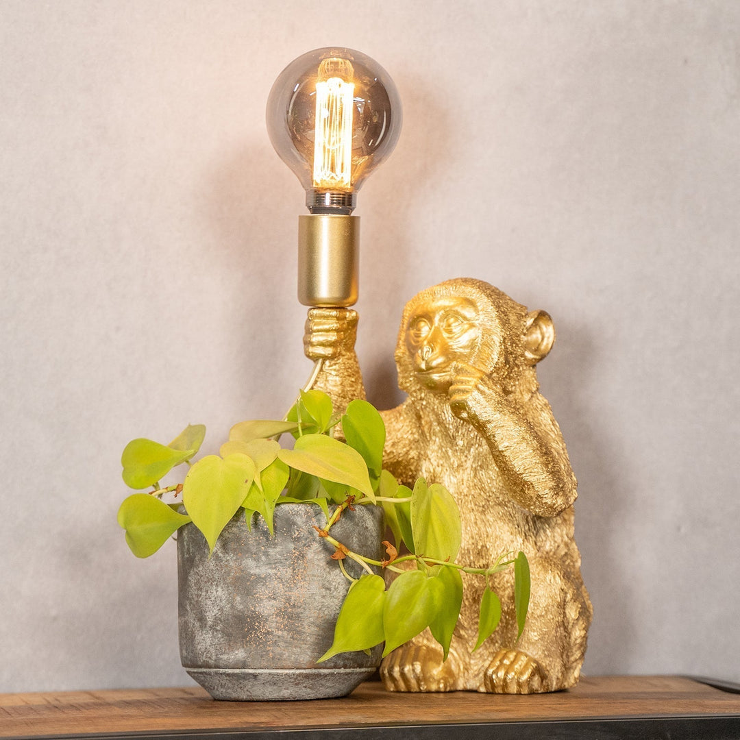 Luxury Gold Monkey Table Lamp - GoldenChimp-State of Style