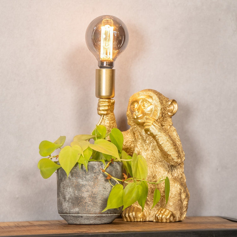 Luxury Gold Monkey Table Lamp - GoldenChimp-State of Style