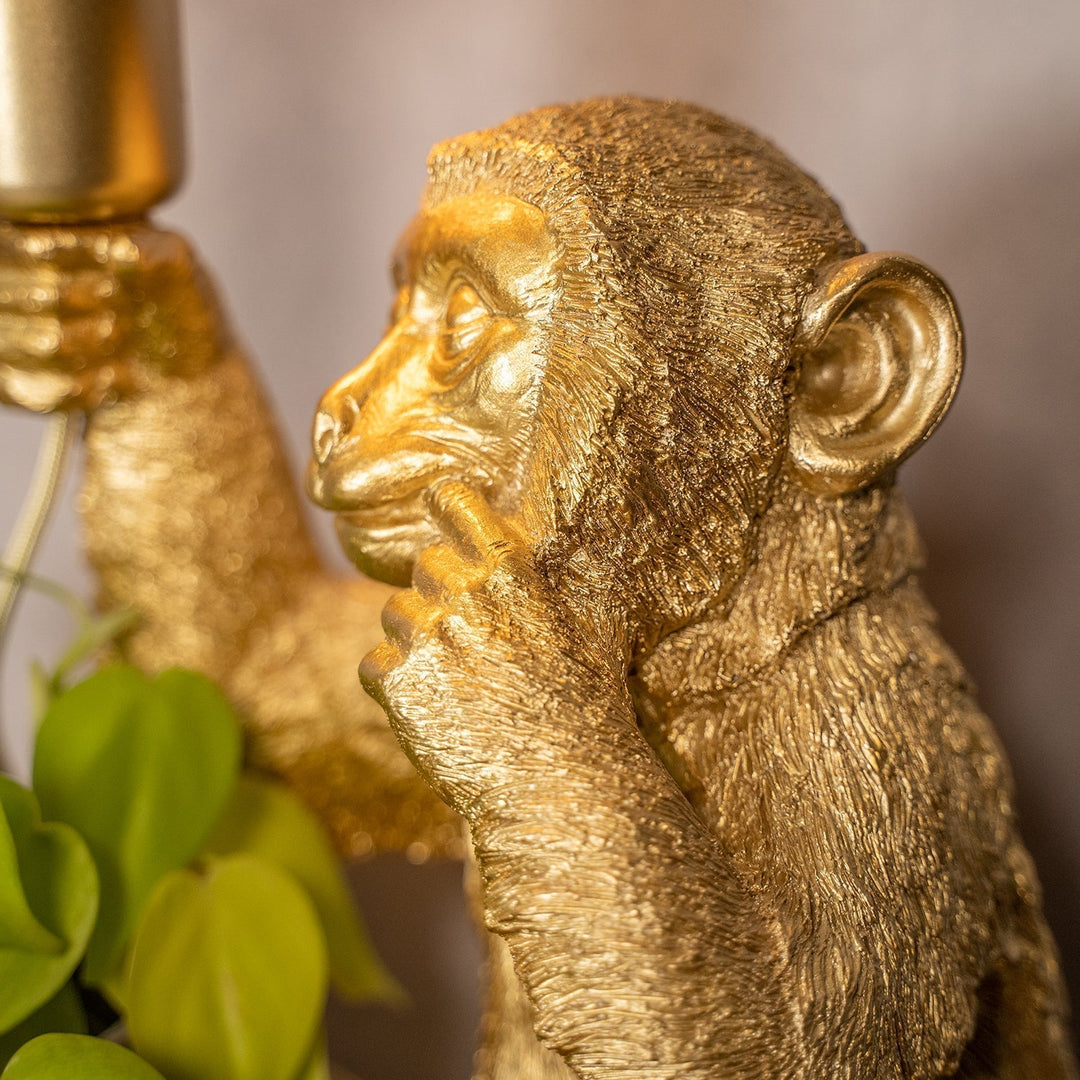Luxury Gold Monkey Table Lamp - GoldenChimp-State of Style