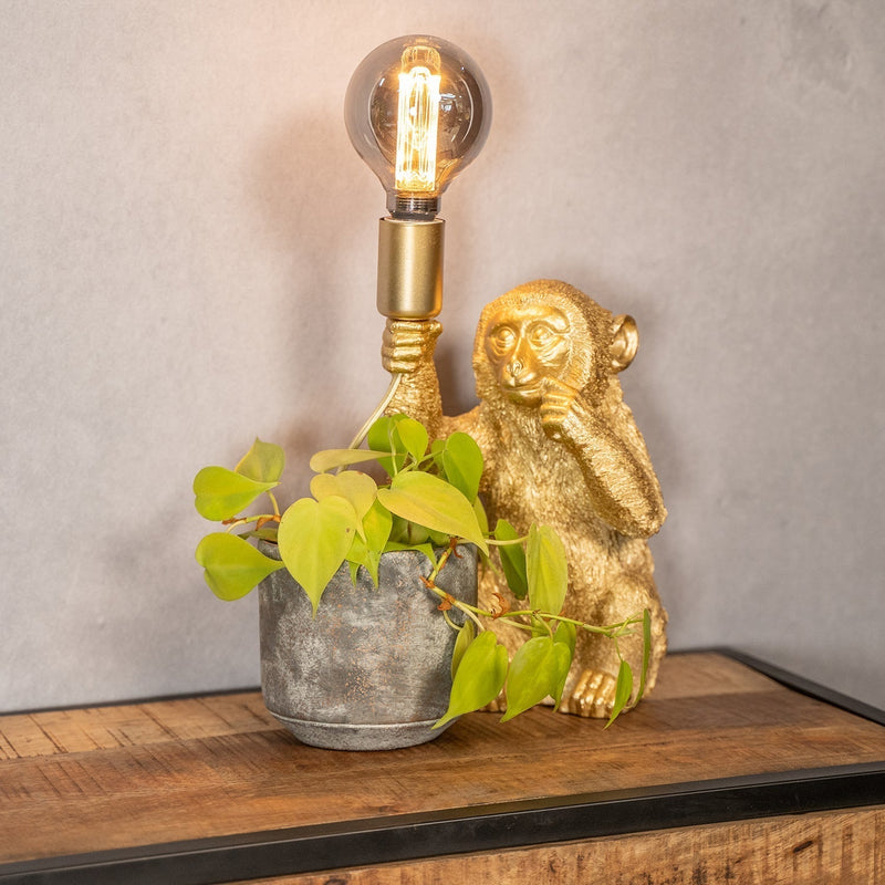 Luxury Gold Monkey Table Lamp - GoldenChimp-State of Style
