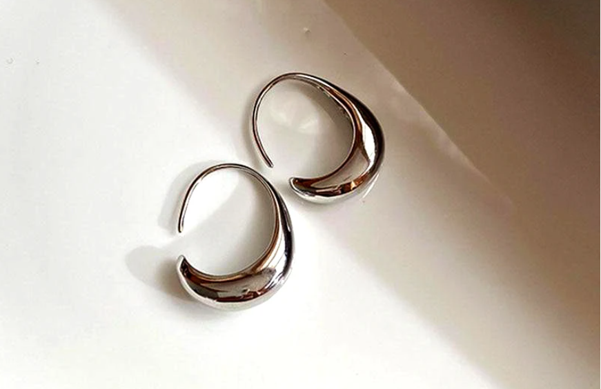 Luxury Hoop Earrings - Celestina-Gold-State of Style