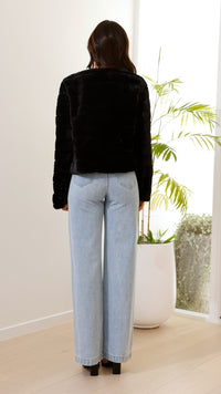 Luxury Ladies Crop Jacket - Veloura-White-XS-State of Style