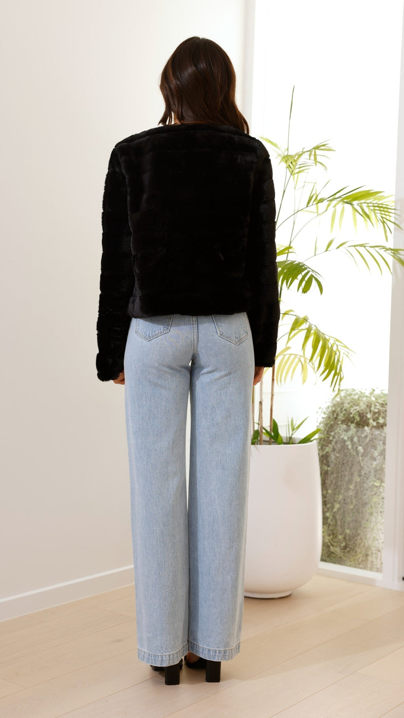 Luxury Ladies Crop Jacket - Veloura-White-XS-State of Style