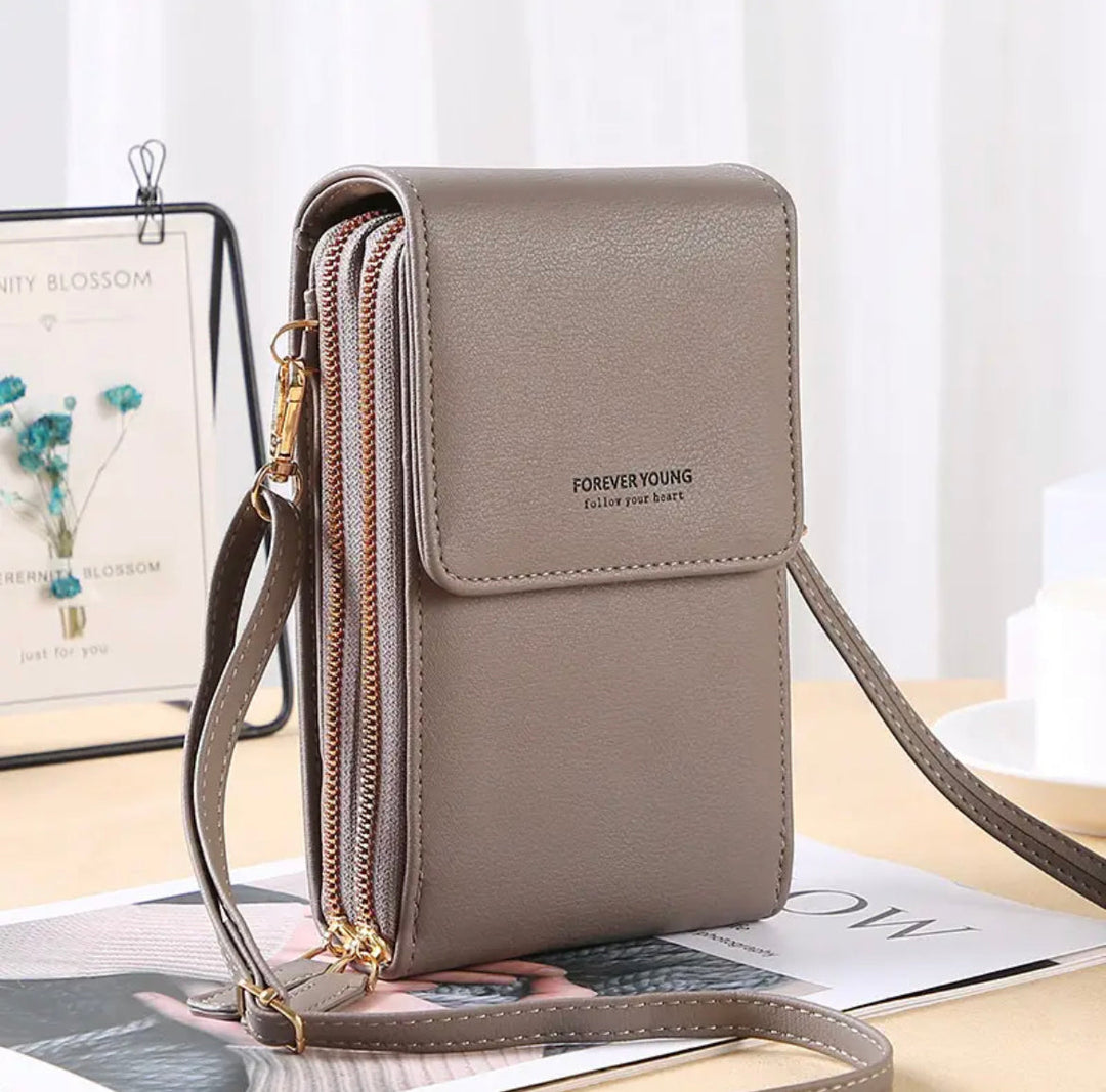 Luxury Ladies Handbag - Elara-Grey-State of Style