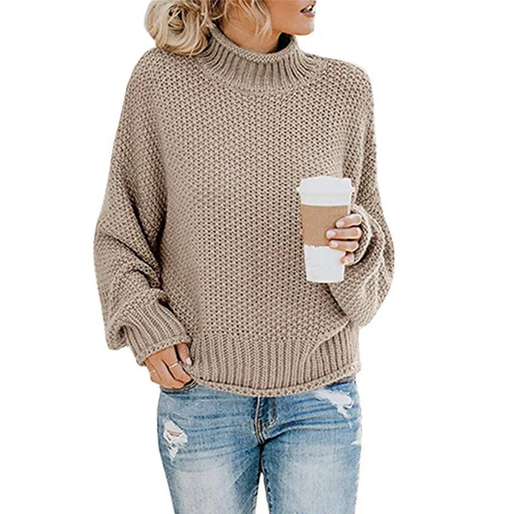 Luxury Ladies Roll Neck - Emma-Orange-S-State of Style