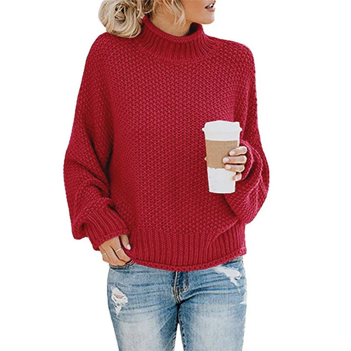 Luxury Ladies Roll Neck - Emma-Orange-S-State of Style
