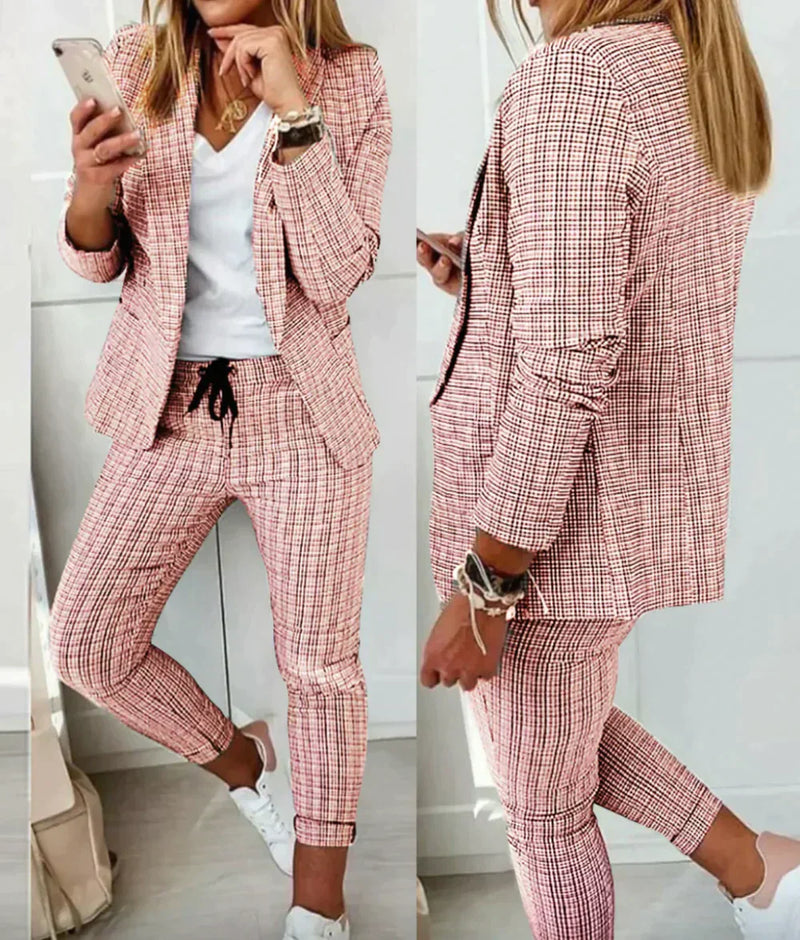 Luxury Ladies Suit - Celeste-Pink-S-State of Style
