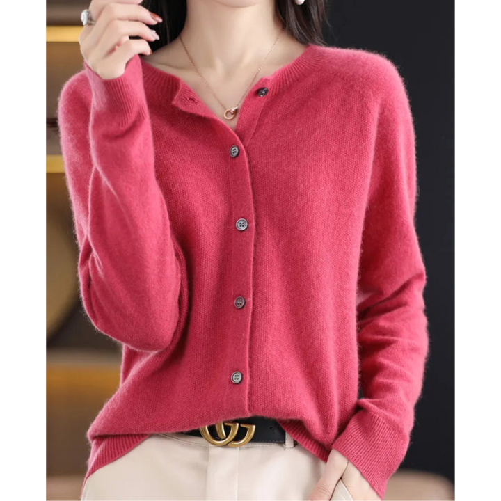 Luxury Ladies Waistcoat - Aurora-Dark Pink-S-State of Style