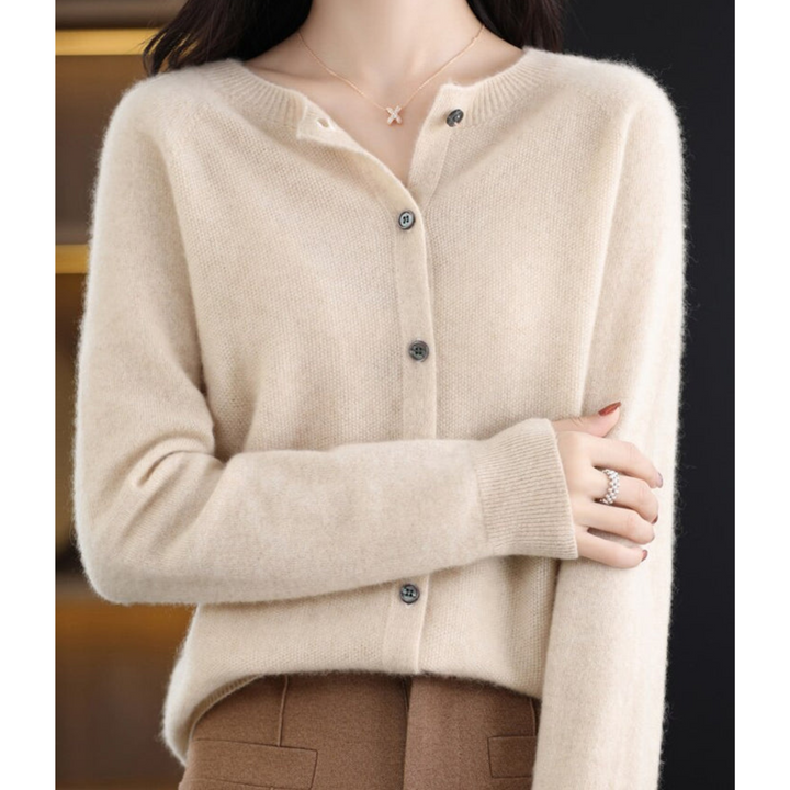Luxury Ladies Waistcoat - Aurora-Khaki-S-State of Style
