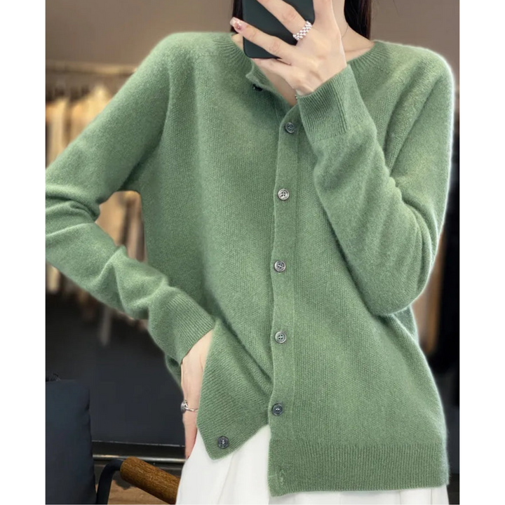 Luxury Ladies Waistcoat - Aurora-Light Green-S-State of Style