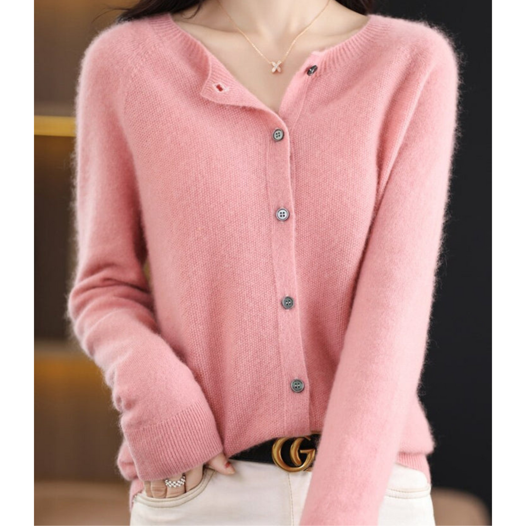 Luxury Ladies Waistcoat - Aurora-Light Pink-S-State of Style