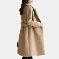 Luxury Ladies Winter Coat - Elise-Black-XS-State of Style